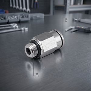 ข้อต่อแบบเร็วสำหรับเครื่องทดสอบ/เติมลมยางแบบอัดอากาศ BERTOCCO BERRA4001 จากอิตาลี - Product Image 3