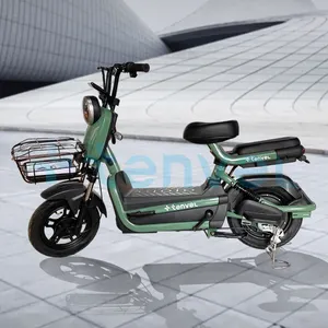 Pabrik Cina 600W 800w elektronik 1000W 72V 14 inci ban lemak dewasa kota Santai sepeda skuter e-bike sepeda listrik