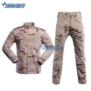야외 현장용 내구성 패브릭으로 립 스톱 방수 3 색 사막 전술 유니폼 세트 - Product Image 2