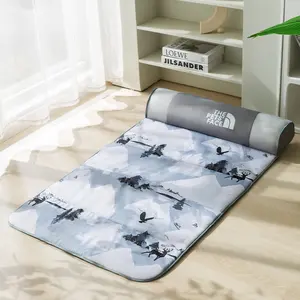 Summer Luxury Cooling Pet Bed Soft Cushion Foldable Core Fabric Mattress Sponge Pets Snow Mountain Animals