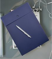 Carpetas Verticales de Archivo, Carpeta de Plástico para Proyectos con Cierre de Botón a Presión para Papel Tamaño Carta A4