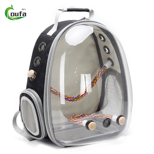 Toptan papağan kafes paslanmaz evcil hayvan sırt çantası ve ayakta levrek ile kuş için bağlantısız <span class=keywords><strong>Birdhouse</strong></span> çelik tepsi seyahat - Product Image 2