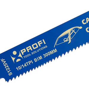 Cuchillas de sierra recíproca bimetálicas PROFI de 12 pulgadas 10-14T para demolición y corte de metal en carrocerías de automóviles - Product Image 3