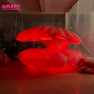 Trang Trí Sân Khấu Đám Cưới Vỏ Sò Bơm Hơi Khổng Lồ, Vỏ Sò Bơm Hơi Bóng Đèn - Product Image 3