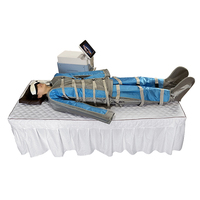 Machine de massage par compression d'air pour le corps entier, usage professionnel en salon de beauté et spa, avec 24 airbags
