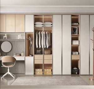 Armario Moderno al por Mayor, Mueble de Dormitorio con Puerta Corredera, Cajones de Almacenamiento y Estantes Ajustables - Product Image 5