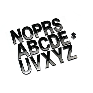 3D nhựa làm cho thiết kế của riêng bạn chữ cá<span class=keywords><strong>i</strong></span> xe lướ<span class=keywords><strong>i</strong></span> tản nhiệt Huy hiệu xe dán cá nhân xe các bản vá lỗ<span class=keywords><strong>i</strong></span> - Product Image 5
