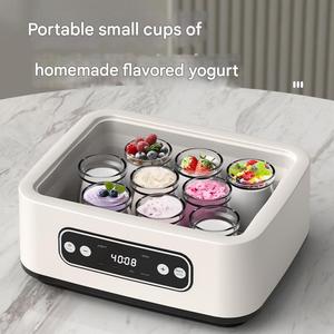 1.6L Électrique <span class=keywords><strong>Yaourt</strong></span> Fermentation110 V/220V Grande Capacité Ménage <span class=keywords><strong>Yaourt</strong></span> Riz Vin Natto Machine En Plastique Température Constante - Product Image 2