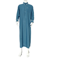 Thobe Arabe d'Affaires Haute Qualité, Thawb, Jubbah, Abaya Homme Style Saoudien, Modeste et Respirant, Couture Dubaïote