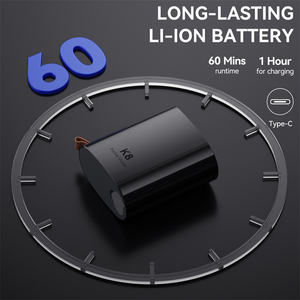 미니 스마트 휴대용 전기 로타리 헤어 면도기 IPX7 남성용 방수 트윈 블레이드 충전식 가정 및 호텔 사용 - Product Image 6