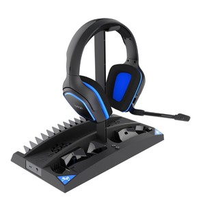 แท่นชาร์จแนวตั้งพร้อมช่องเก็บแผ่นเกมสำหรับ Playstation 4 / PS4 Slim / PS4 Pro รุ่น <span class=keywords><strong>IPega</strong></span> PG-P4009 - Product Image 3