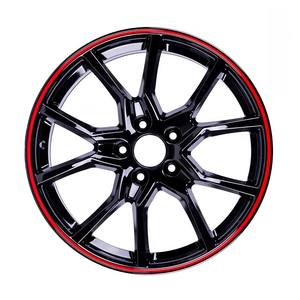 17/18x7.5J/8J 유니버설 핏 유로 럭셔리 카 림 JWL/VIA 인증 신형 주조 알루미늄 휠 5x114.3 ET35-40 CB73.1 알루미늄 합금 - Product Image 1