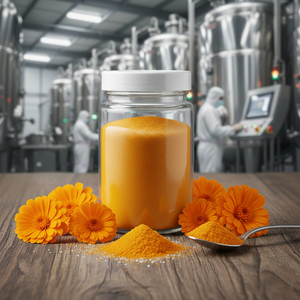 Estratto di Calendula in Polvere con Luteina, Zeaxantina e Carotene, Integratore Naturale per la Cura degli Occhi, Antiossidante, Protezione UV, Grado Alimentare - Product Image 5