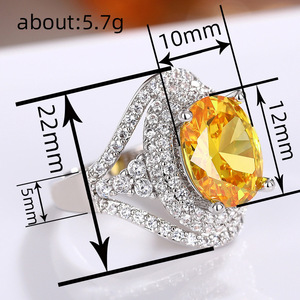 Anello Geometrico Impilabile Elegante per Abiti da Festa Gioielli di Moda per Donne - Product Image 4