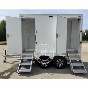 WC portatile con doccia portatile rimorchio doccia con lavabo Mobile rimorchio <span class=keywords><strong>bagno</strong></span> con armadi - Product Image 6