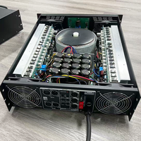 Amplificateur de puissance professionnel 3U à montage en rack, classe H, double canal, 1500W, adapté aux salles de banquet et aux systèmes de sonorisation de scène