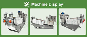 Máquina <span class=keywords><strong>de</strong></span> Tratamiento <span class=keywords><strong>de</strong></span> Aguas Residuales Municipales <span class=keywords><strong>de</strong></span> Acero Inoxidable, Filtro <span class=keywords><strong>de</strong></span> Prensa <span class=keywords><strong>de</strong></span> Tornillo para Lodos, Separación y Deshidratación, Tasa <span class=keywords><strong>de</strong></span> Reducción <span class=keywords><strong>de</strong></span> Agua del 99% - Product Image 3