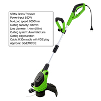 VERTAK 550W coupe-herbe à alimentation automatique filaire coupe-herbe électrique pour jardin, pelouse et cour OEM acceptable