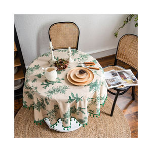 Nappe rectangulaire Jacquard pour salle à manger Design rustique au crochet pour événements - Product Image 4