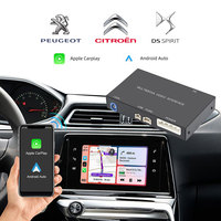 Boîtier décodeur Rhythm Upgrade pour Peugeot/Citroën 2013-2018, écran 7 pouces, kit de rétrofit CarPlay Android Auto, adaptateur sans fil SMEG/MRN