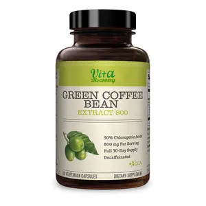 Capsule en grains de café Garcinia cambodgia verte, mince, 40 pièces, pour la perte de poids, pour la perte de graisse