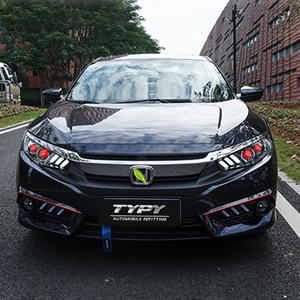 Feux avant à LED personnalisés TYPY, clignotants dynamiques à LED pour Honda Civic 10ème génération 2016 2017 2018 2019 2020 2021 - Product Image 2