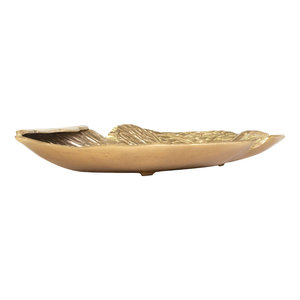 La bandeja de hoja de oro de aluminio hecha a mano más vendida para la decoración del hogar de la boda del restaurante de la India - Product Image 4