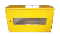 Boîtier de compteur de gaz en FRP ignifuge Shangyi, norme de sécurité élevée, boîte de compteur résistante aux flammes pour usage en bâtiment et industriel