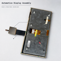 Pantalla Táctil IPS Ultra Ancha de 12.3 Pulgadas, Tipo Barra, 1920x720, Táctil Capacitiva, LVDS, para Panel de Instrumentos Automotrices