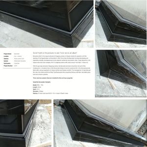 Đôi tráng men điện tự động dọc tăng cửa sổ cửa sổ trần nhà cửa sổ trời nhôm tầng hầm ánh sáng cũng <span class=keywords><strong>Shades</strong></span> - Product Image 2