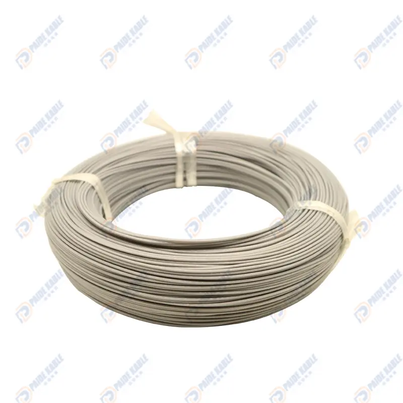 Enkele Kern 20/22/24/26awg Verzilverde Koperen Ptfe Isolatiekabel Voor Vluchtsimulator Bedrading