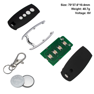 433Mhz điện <span class=keywords><strong>c</strong></span>ổng nhà để xe <span class=keywords><strong>c</strong></span>ửa Opener nhân bản 4-Button ABS nhựa Key Fob Xe <span class=keywords><strong>C</strong></span>ửa nhà để xe <span class=keywords><strong>c</strong></span>ửa duplicator Key thay thế - Product Image 4