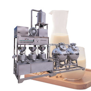 Máquina automática de leche de soja y <span class=keywords><strong>tofu</strong></span>, nuevo uso, molienda, cocina y procesamiento de alimentos de frijoles para industrias agrícolas, línea de <span class=keywords><strong>tofu</strong></span> - Product Image 1