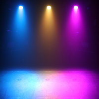 Projecteurs LED étanches 24x10W pour extérieur IP65 RGBW 4-en-1, projecteurs de façade