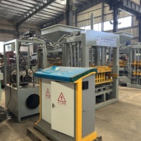 Machine automatique de fabrication de briques non cuites 4-15 pour les marchés d'Asie centrale