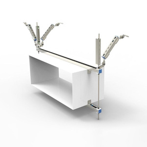 เหล็กค้ำยันสำหรับท่อลม Q235B ขนาด 5 มม. ชุบกัลวาไนซ์แบบจุ่มร้อน มาตรฐาน GB 50981 2014 สำหรับอุตสาหกรรมก่อสร้าง - Product Image 1