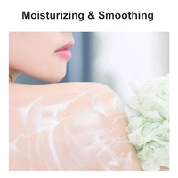 Gel douche nourrissant biologique naturel Rafraîchissements de marque privée lait de chèvre gel douche nettoyant éclaircissant et blanchissant