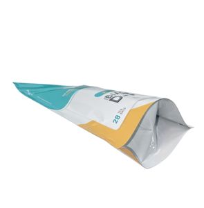 Bolsas de compresión resellables de papel de aluminio impresas personalizadas para embalaje de alimentos ecológico bolsas con cremallera bolsas con soporte de té - Product Image 6