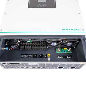 Inversor Solar Híbrido HE300-<span class=keywords><strong>12000</strong></span>-F <span class=keywords><strong>I5</strong></span> 11kw 48V IP21 de Onda Sinusoidal Pura, Inversor Fotovoltaico 2MPPT, Inversor Solar sin Batería - Product Image 1