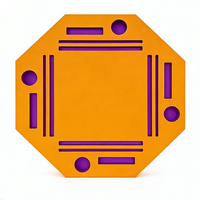 Table de Mahjong flottante bleu clair personnalisable, grande flottabilité, tapis de jeu de Mahjong en EVA imperméable avec support pour tuiles