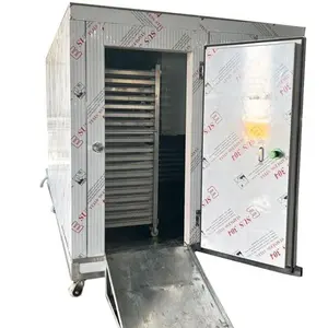 Máquina congeladora rápida instantánea de 200kg con certificación CE para patatas fritas congeladas industrial controlada por PLC