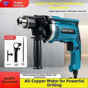 Taladro de Impacto de Alta Calidad de 13 mm y 800 W con Velocidad Variable OEM para Perforar Madera, Acero y Plástico <span class=keywords><strong>Masaki</strong></span> - Product Image 4