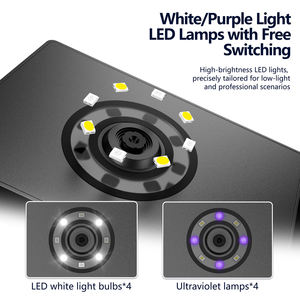 3.5インチカラースクリーンデジタル顕微鏡500x倍率200wピクセルマクロ固定焦点ポータブルハンドヘルド拡大ガラス - Product Image 2
