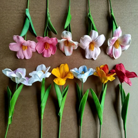 Tulipes artificielles DREA, arrangement floral artificiel, décoration de mariage, célébrations, décorations florales