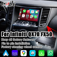 صندوق واجهة كاربلاي وأندرويد أوتو لسيارات إنفينيتي FX FX35 FX37 FX50 QX70 IT08 08IT من شركة Lsailt