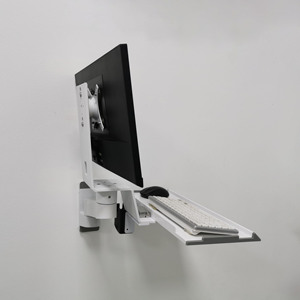 Meisonic T9-MA01KB Argent – Support mural tout-en-un pour moniteur industriel, <span class=keywords><strong>bras</strong></span> de fixation pour écran tactile et <span class=keywords><strong>ordinateur</strong></span> de bureau - Product Image 3