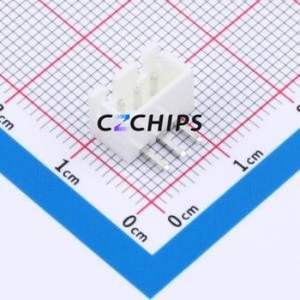 AXH-3AW-11 Wire-to-Board Pin Header Bent Lead Through Hole,P=2.54mm Connector 1x3P 2.5mm Right Angle Insert XH - Product Image 1