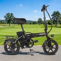 Vélo électrique pliable compact, facile à transporter, vélo électrique pliable portable, mini vélo électrique pour le métro et le coffre de voiture