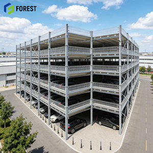 Steel Structure Parking Building Sustainable Precision Long Span Contractor Urban Supplier Fabricator Iso Certified - Product Image 1