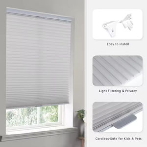 Persianas Celulares Inalámbricas SAMADHI, Cortina Enrollable para Ventana con Control Remoto, Persianas Inteligentes Motorizadas con Apertura desde Abajo hacia Arriba - Product Image 5